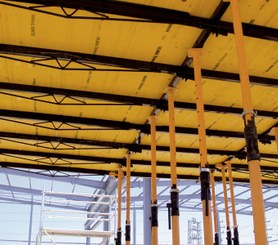 Cofraj RAPID pentru plansee, componente principale: grinzi principale, grinzi secundare si capete recuperabile